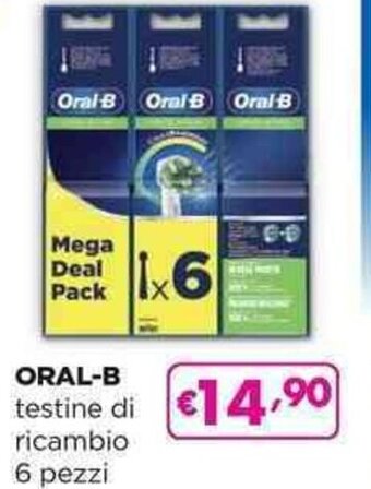 Oral-B testine di ricambio 6 pezzi