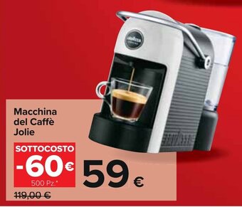 Carrefour Macchina del Caffè Jolie offerta