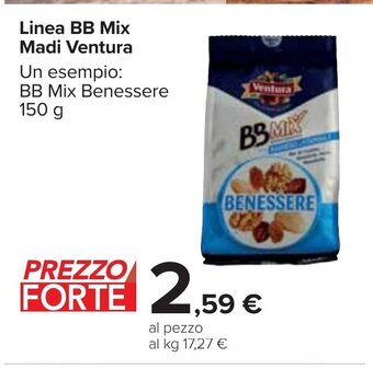 Carrefour Linea BB Mix Madi Ventura 150 g offerta