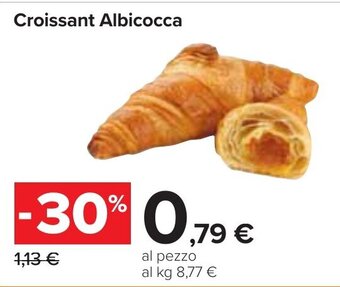 Carrefour Croissant Albicocca offerta