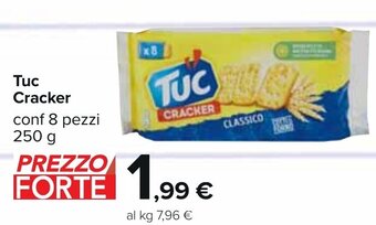 Carrefour Tuc Cracker 250 g offerta