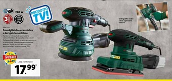 Lidl Parkside Smerigliatrice Eccentrica O Levigatrice Orbitale offerta