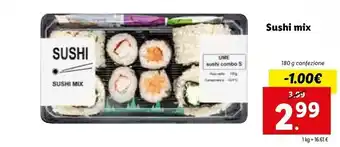 Lidl Sushi Mix offerta