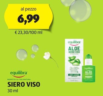 ALDI equilibra SIERO VISO 30 ml offerta