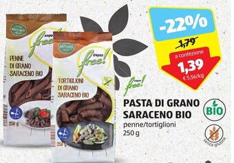 ALDI PASTA DI GRANO SARACENO BIO 250 g offerta