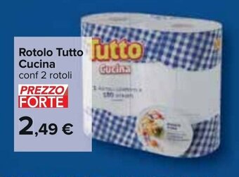 Carrefour Rotolo Tutto Cucina conf 2 rotoli offerta