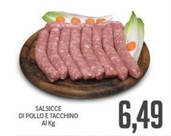 Supermercati Piccolo SALSICCE DI POLLO E TACCHINO offerta