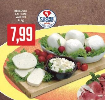 Supermercati Piccolo BENEDUCE LATTICINI VARI TIPI offerta