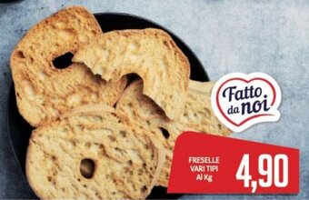 Supermercati Piccolo FRESELLE VARI TIPI offerta