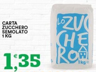 Gecop CARTA ZUCCHERO SEMOLATO 1 KG offerta