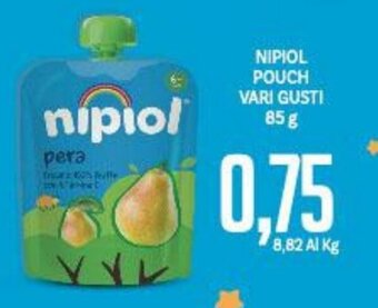 NIPIOL POUCH VARI GUSTI 85 g