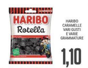 Supermercati Piccolo HARIBO CARAMELLE VARI GUSTI E VARIE GRAMMATURE offerta