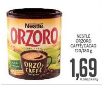 Supermercati Piccolo NESTLÉ ORZORO CAFFÈ/CACAO 120/180 g offerta