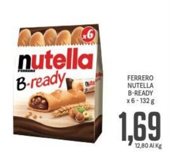 Supermercati Piccolo FERRERO NUTELLA B-READY x 6-132 g offerta