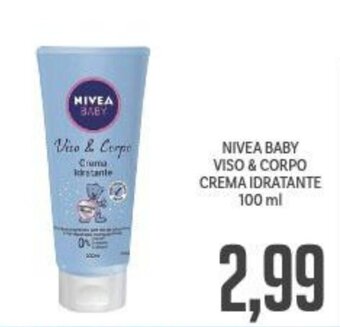 Supermercati Piccolo NIVEA BABY VISO & CORPO CREMA IDRATANTE 100 ml offerta