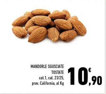 Conad MANDORLE SGUSCIATE TOSTATE offerta