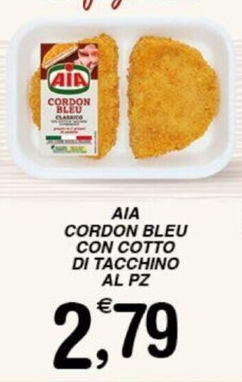 Gecop AIA CORDON BLEU CON COTTO DI TACCHINO AL PZ offerta