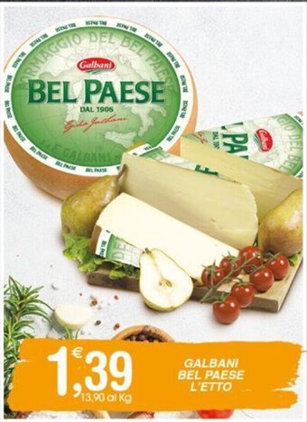 Gecop GALBANI BEL PAESE L'ETTO offerta
