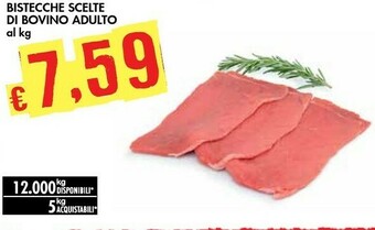 Bennet Bistecche Scelte Di Bovino Adulto offerta