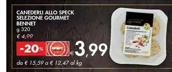 Bennet Bennet Canederli Allo Speck Selezione Gourmet offerta