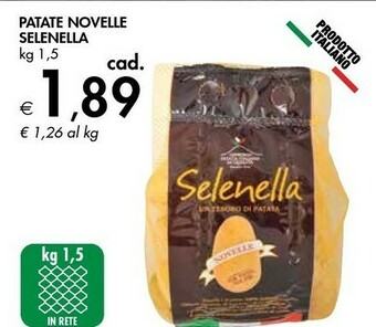 Bennet Selenella Patate Novelle 1500 G(ml) offerta