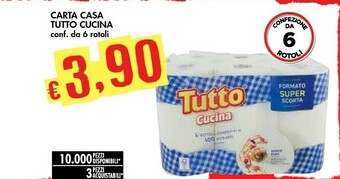 Bennet Tutto Cucina Carta Casa offerta
