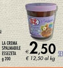 Bennet Essezeta La Crema Spalmabile offerta