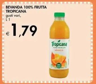 Bennet Tropicana Bevanda 100% Frutta Arancia offerta