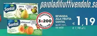 Bennet Santal Bevanda Alla Frutta offerta