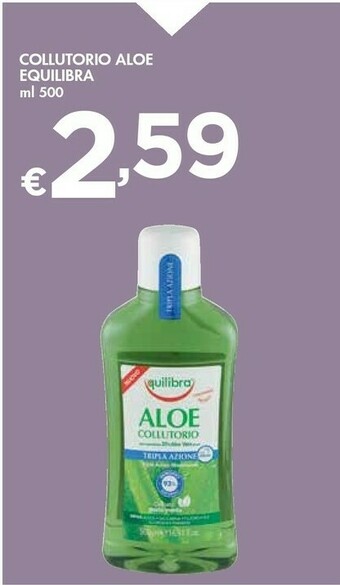 Bennet Equilibra Collutorio Aloe offerta