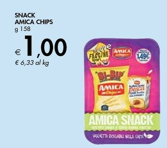 Bennet Amica chips Snack offerta