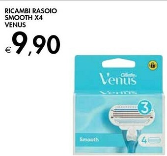 Bennet Gillette Venus Ricambi Rasoio Smooth X4 offerta