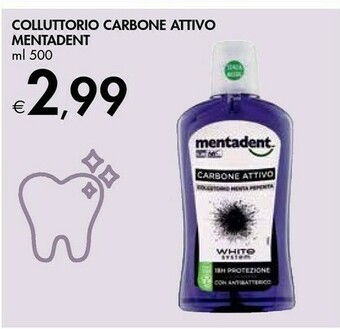 Bennet Mentadent Colluttorio Carbone Attivo offerta