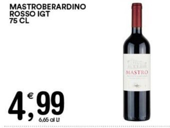 MASTROBERARDINO ROSSO IGT 75 CL