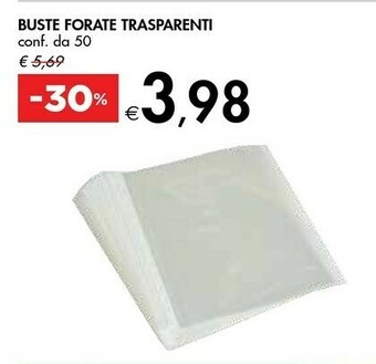 Bennet Buste Forate Trasparenti offerta