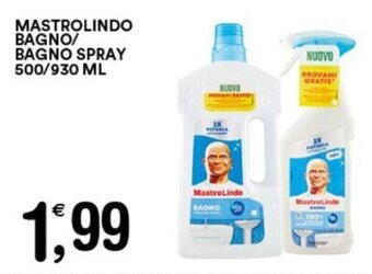 MASTROLINDO BAGNO/ BAGNO SPRAY 500/930 ML