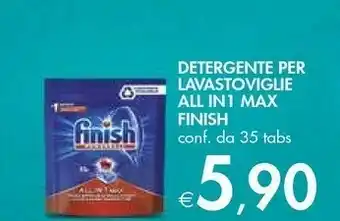 Bennet Finish Detergente Per Lavastoviglie All In1 Max offerta