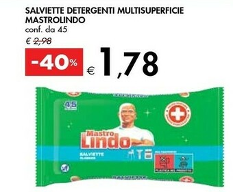 Bennet Mastro lindo Salviette Detergenti Multisuperficie offerta