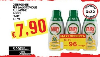 Bennet Fairy Detergente Per Lavastoviglie Al Limone In Gel offerta