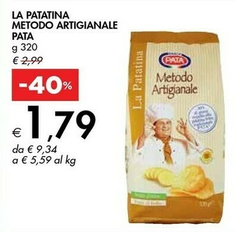 Bennet Snack pata La Patatina Metodo Artigianale offerta