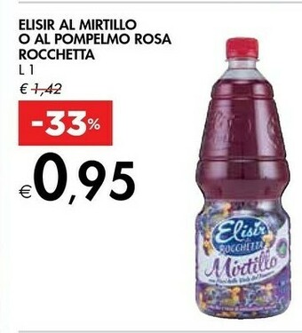 Bennet Rocchetta Elisir Al Mirtillo O Al Pompelmo Rosa offerta