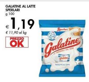 Bennet Sperlari Galatine Al Latte offerta