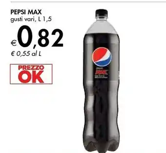 Bennet Pepsi Max Zero Zucchero 1500 G(ml) offerta