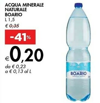 Boario Acqua Minerale Naturale