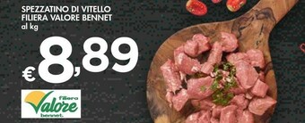 Bennet Spezzatino Di Vitello Filiera Valore