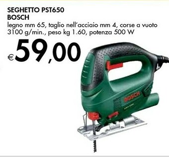 Bennet Bosch Seghetto PST650 offerta