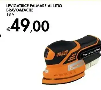 Bennet Bravo & Facile Levigatrice Palmare Al Litio offerta
