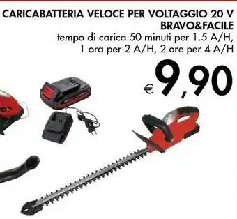 Bennet Bravo & Facile Caricabatteria Veloce Per Voltaggio 20 V offerta