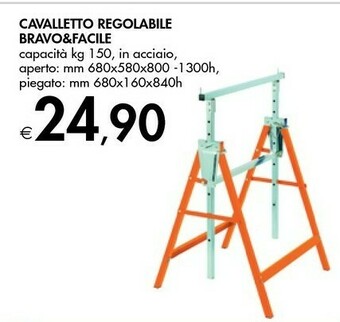 Bennet Bravo & Facile Cavalletto Regolabile offerta