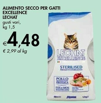 Bennet Lechat Alimento Secco Per Gatti Excellence offerta